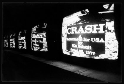 Crash. A monument for USA by HA Schult
